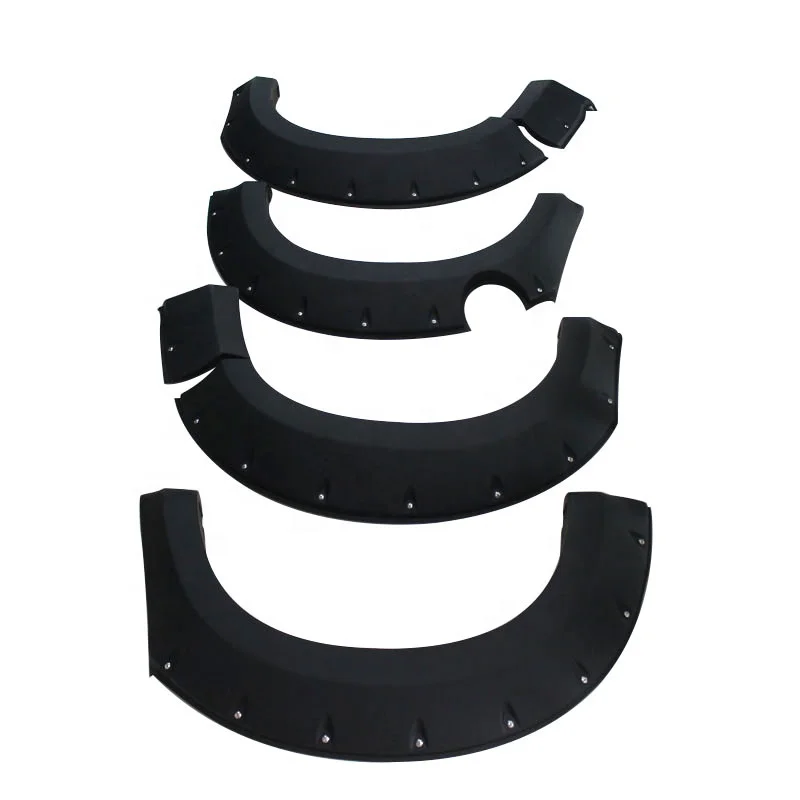 ABS Fender Flare Pickup Truck Black 4x4 Offroad Wheel Arch For Chevrolet Colorado Holden Accessories 2016 2017