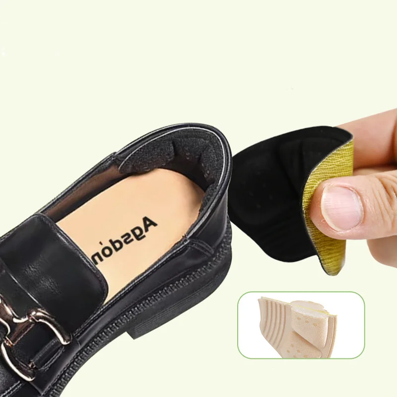 

2Pcs Shoe Pads for High Heels Anti-wear Foot pads Heel Protectors Womens Shoes Insoles Anti-Slip Adjust Size Shoes Accessories