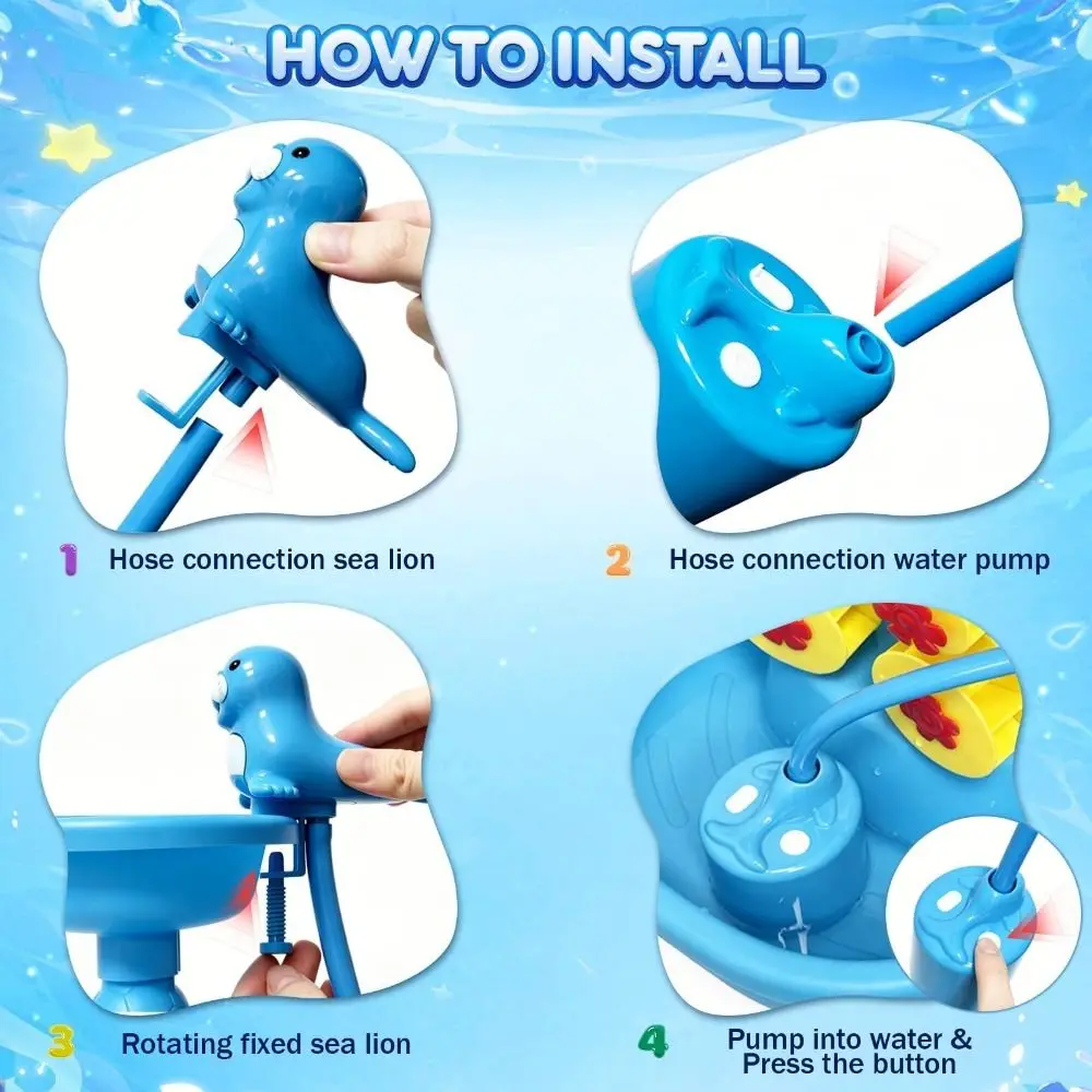 Portable No-Drill Water Table - Kids Outdoor Water Play recension och pris