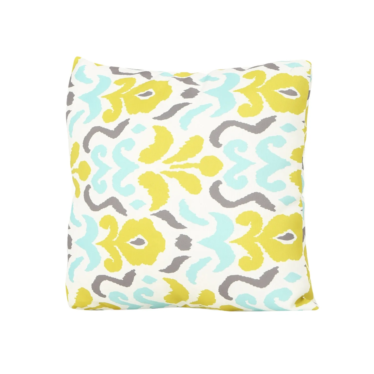 YELLOW FLOWER OUTDOOR SQUARE PILLOW