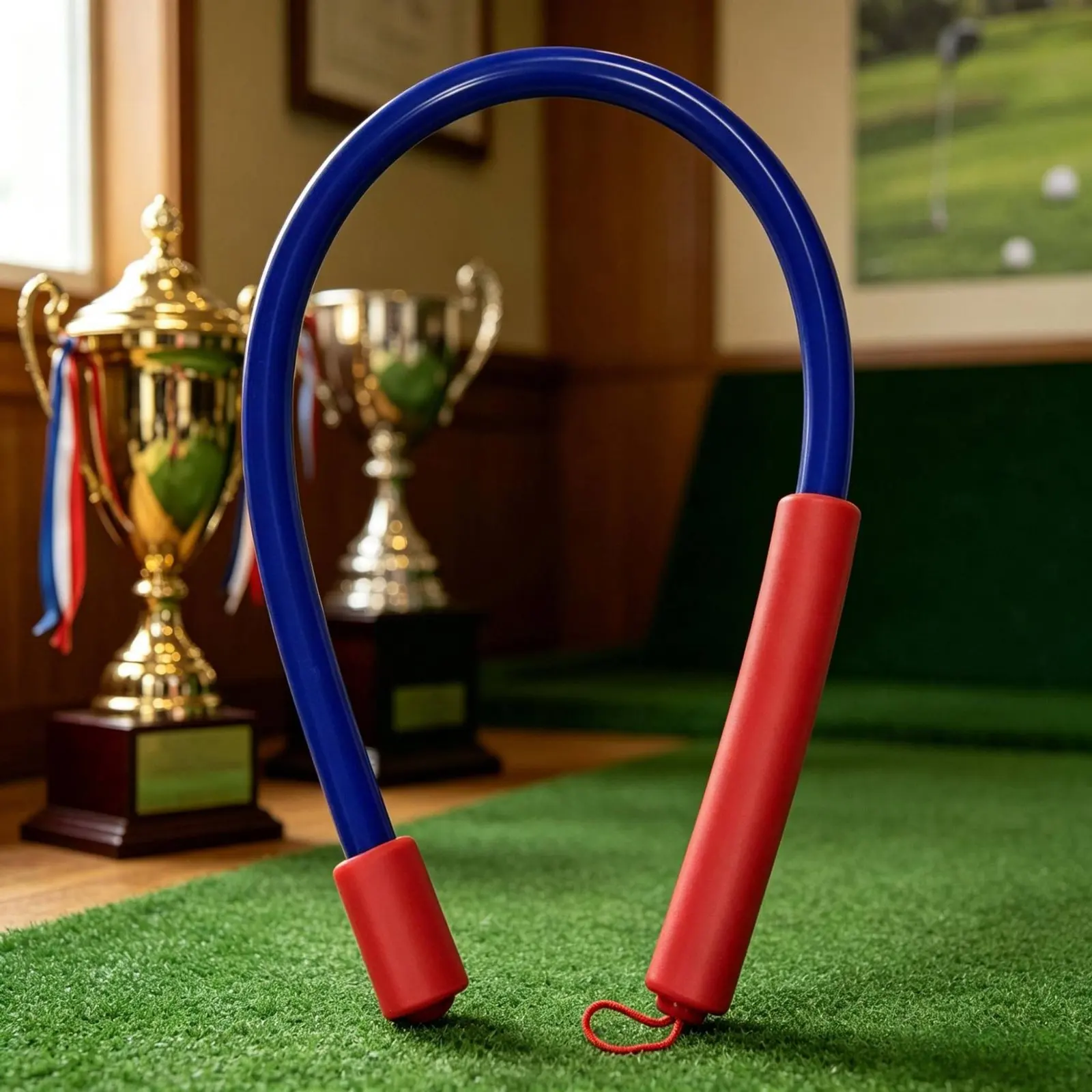 

Golf Practice Stick Portable Flexible Golf Warmup Rod Swing Training Bar Small Size Sports Gear for Children, Indoor, Outdoor