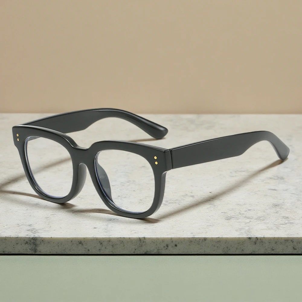 

Retro Big Square Reading Glasses Men Women Classic Black Presbyopic Glasses Male Fashion Anti-blue light Glasses