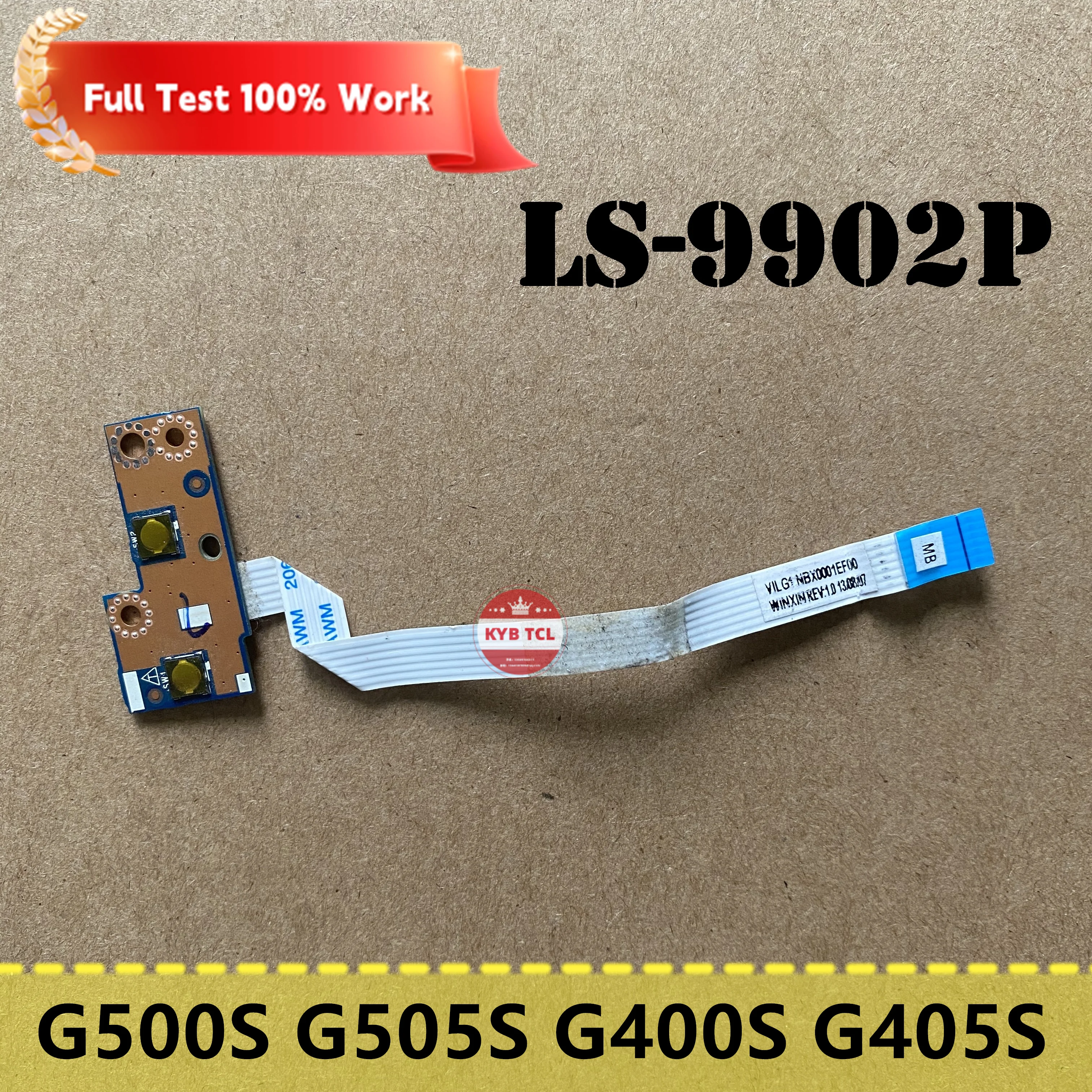 Notebook LS-9902P For Lenovo IdeaPad G400S G405S G500S G505S Laptop Power Button Board w/ Cable