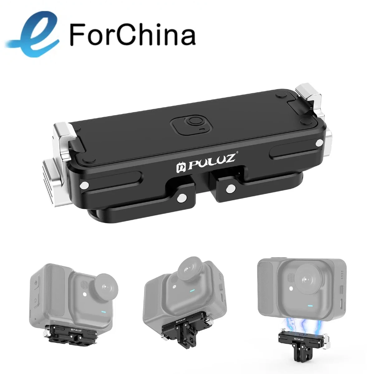 �y�Z�[�����zInsta360 GO Ultra PULUZ�p ���C�A���~�j�E���������N�C�b�N�����[�X�x�[�X�}�E���g