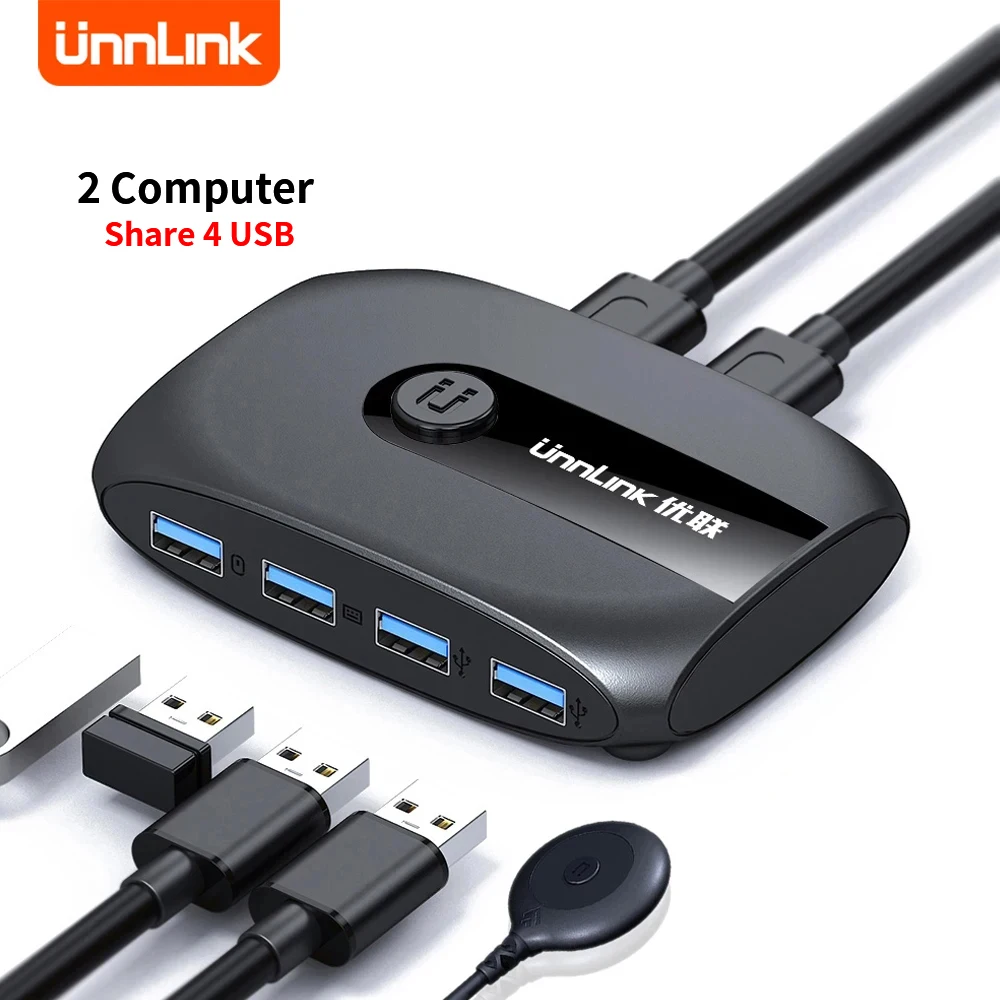המפתח USB KVM של Unnlink – סדרה של פתרונות לניהול מחשבים מרובים