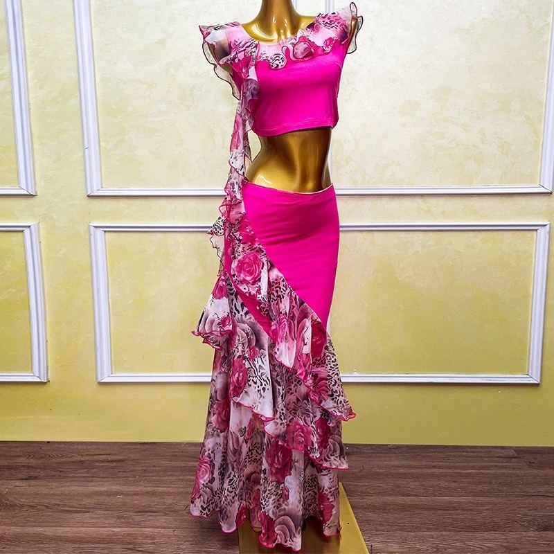 

Customized Belly Dance Practice Dress Performance Dress Female 2026 New Set Eastern Dance Clothes WZY277