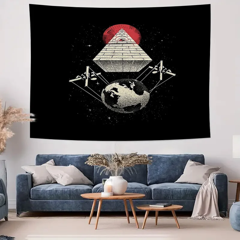 الصوفي نسيج الكون غالاكسي الفضاء السماوية ديكور الجدار الشنق غرفة النوم المنزلية غرفة الجمالية مقسم الفن #4