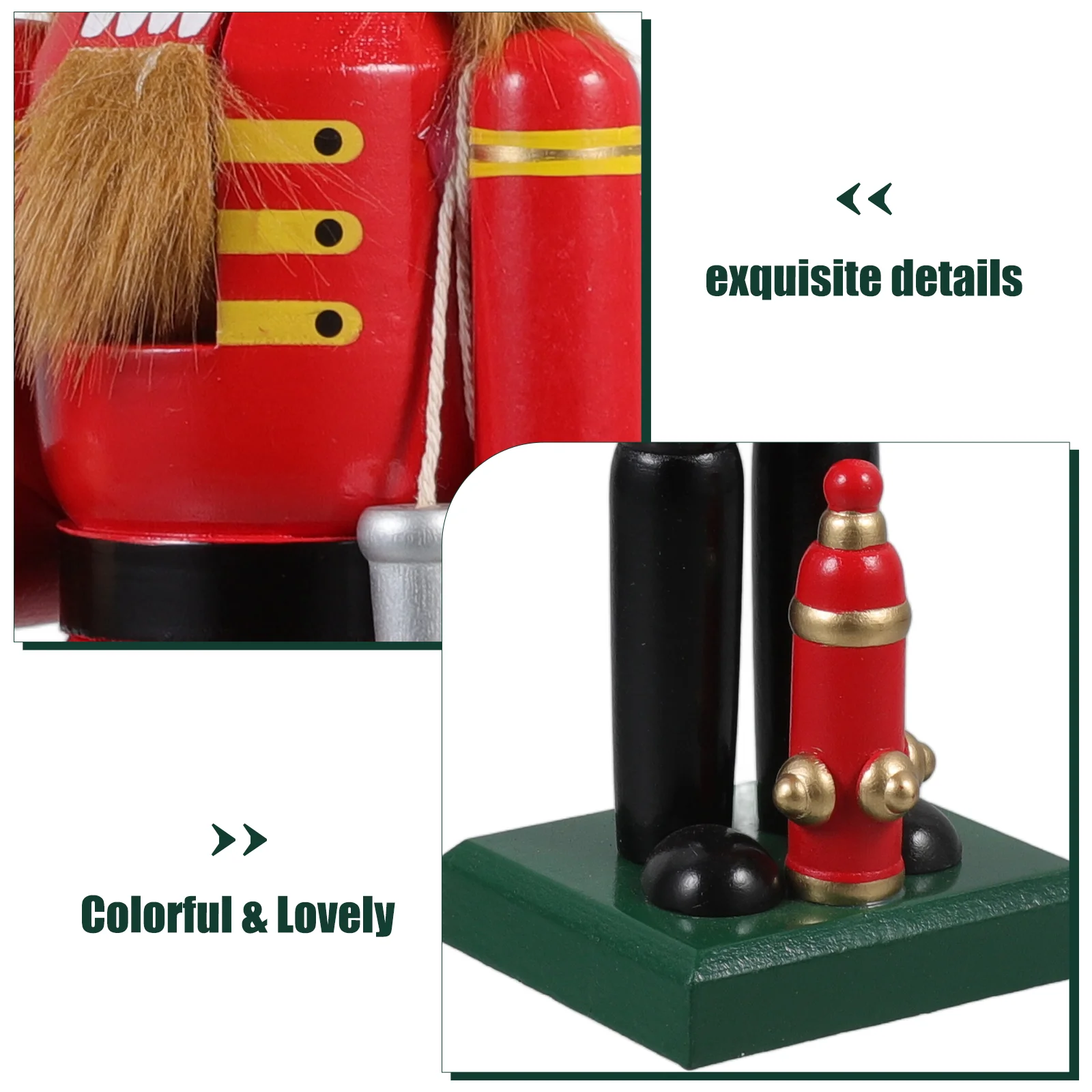 Nutcracker Christmas Decorations Outdoor Walnut Soldier Child Nutcrackers