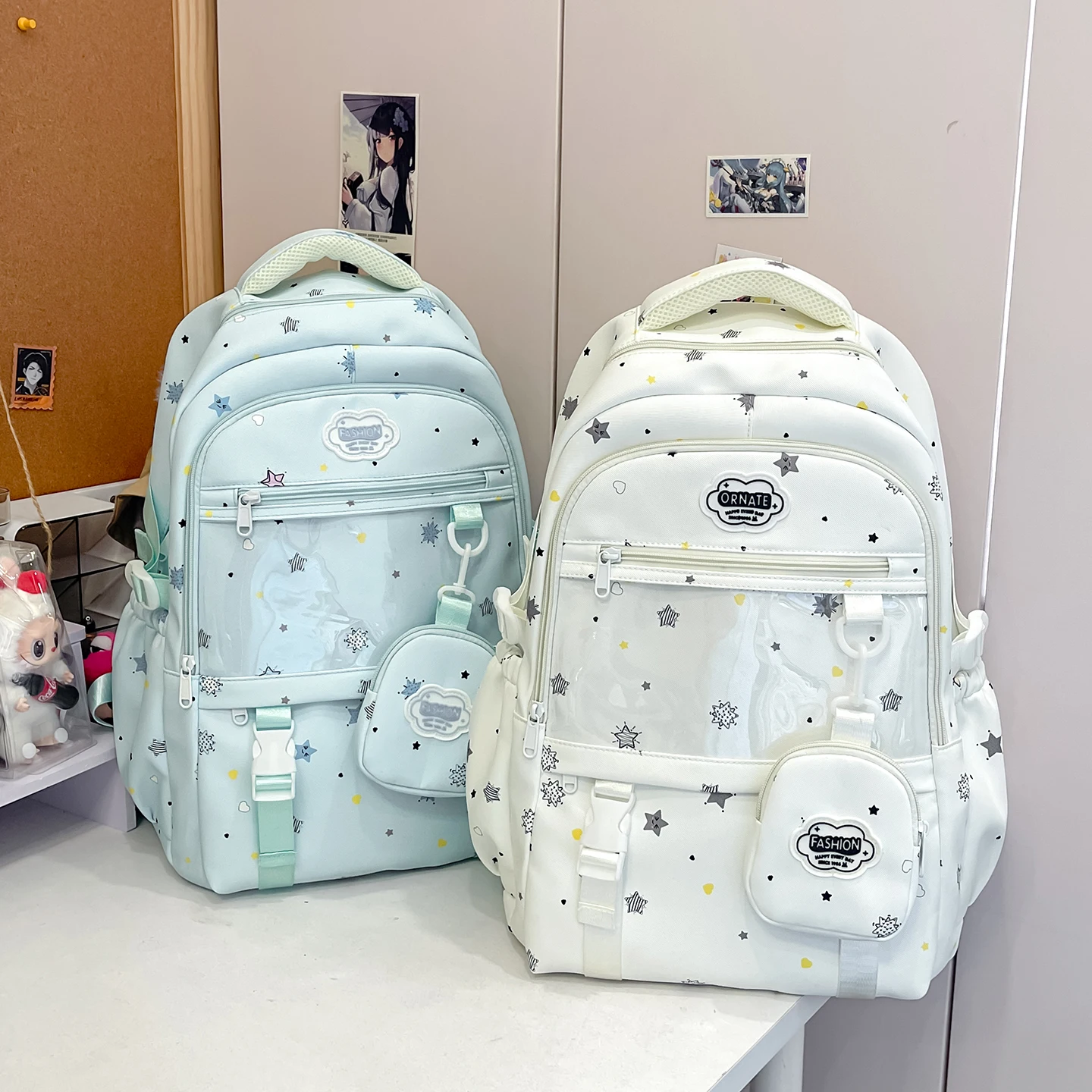 anime-ita-backpack-with-clear-display-window-star-pattern-school-bag-for-students-cosplay-students-travel-daypack-with-purse