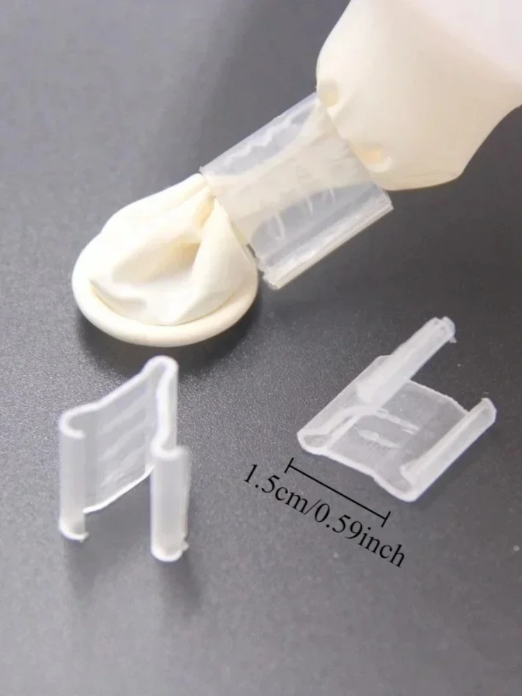 Fournitures pour fête d'anniversaire et de mariage, 50 pièces, ballon créatif, clip en V, clip d'étanchéité pour ballons en Latex, accessoires pour ballons