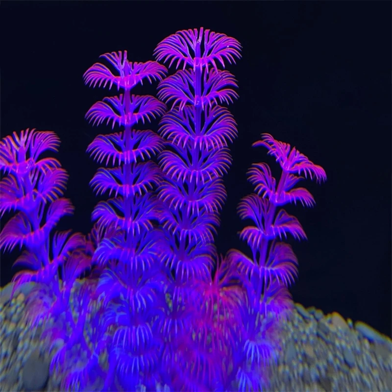 R1Wa Acqua acqua artificiale Decorazione acquario Decorazione pesce decorazione decorazione pianta acquatica
