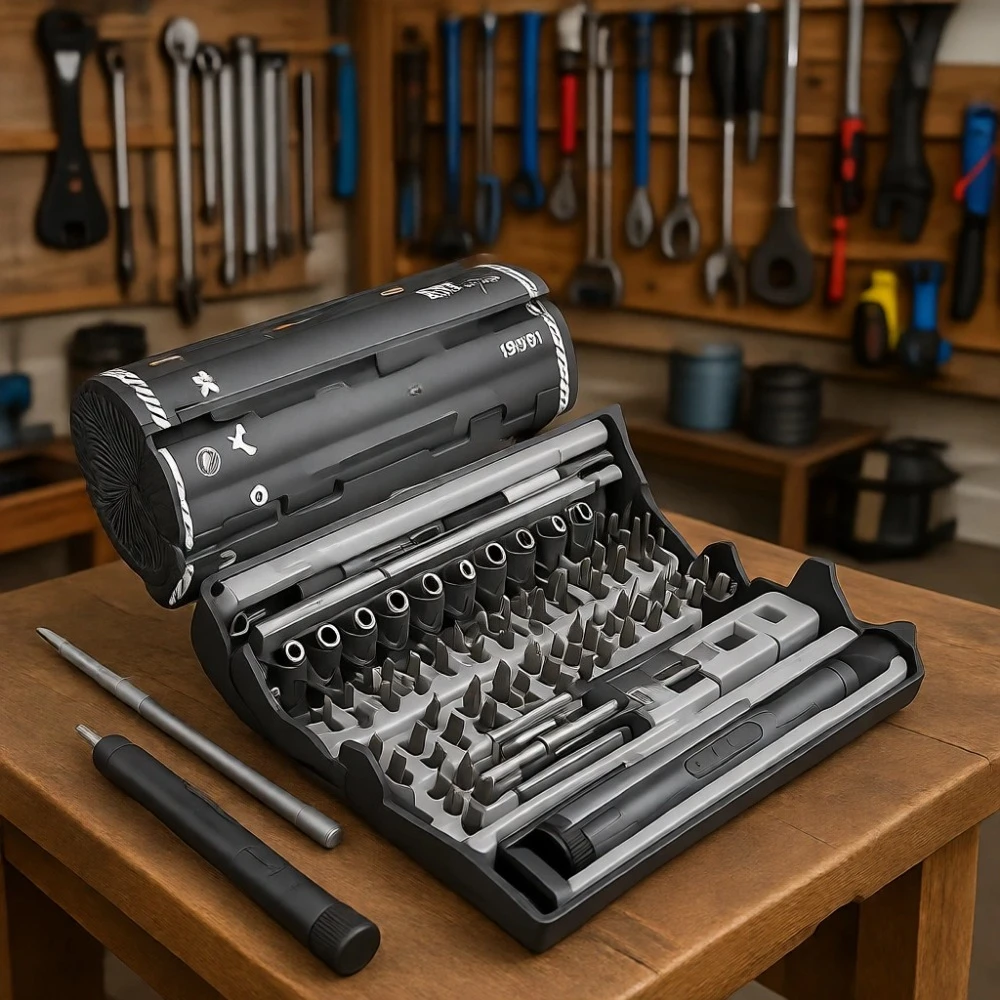 

127 Piece Precision Electric Screwdriver Kit for Electronics Repair