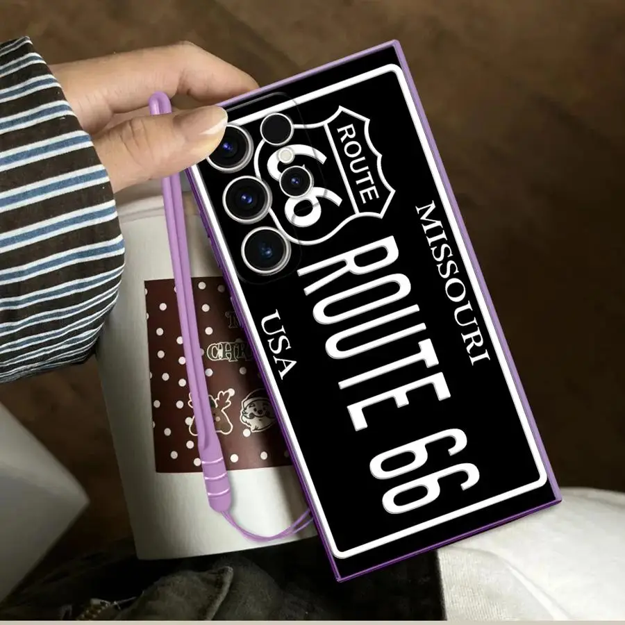 Vintage License Plate Retro Case for Samsung Galaxy S26 Ultra Note 20 10 S22 S24 S21 S20 FE S23 S25 Plus Phone Cover