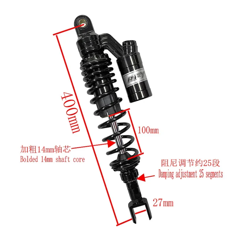 Damping adjustment for Forza MAX300 350 NSS250Maxsym400 shock absorber