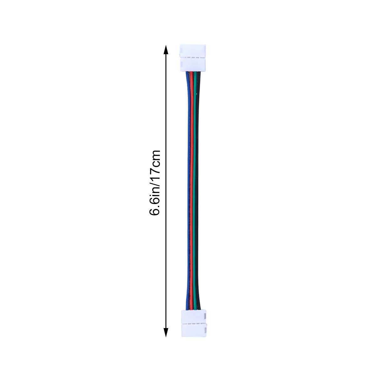 10 قطعة Led موصل 4 دبوس 10 مللي متر واسعة لحام البلوز ل 5050 Rgb ضوء بار تمديد قطاع إلى قطاع ربط كابل الإضاءة #2