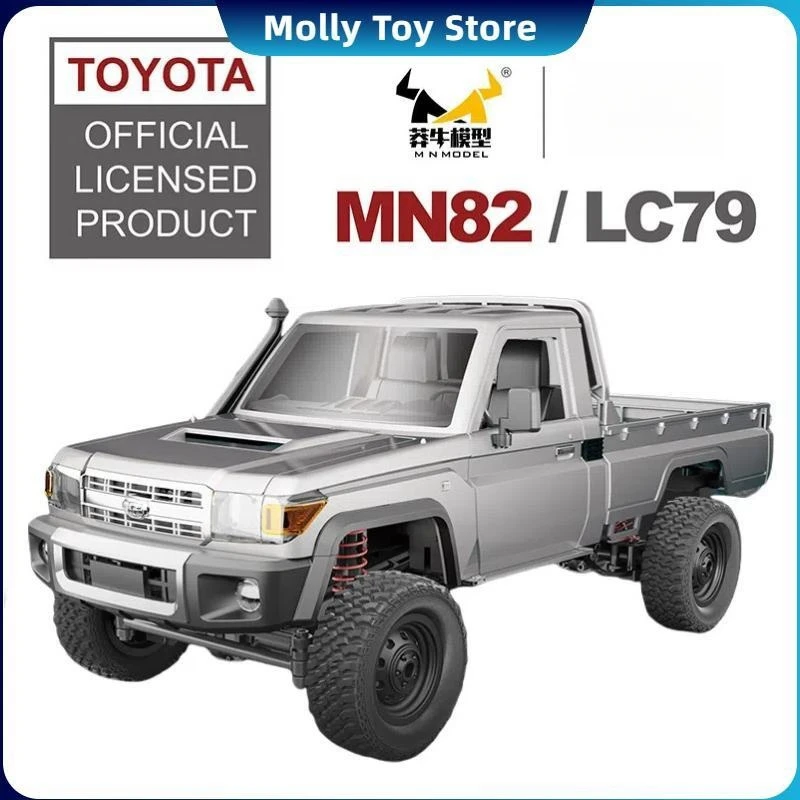 New Upgrade Mn82 Pro Vehicle Light Set 1:12 Retro Rc Car With Led Lights Full-Scale Simulation Lc79 Professional 4wd Pickup Rc T