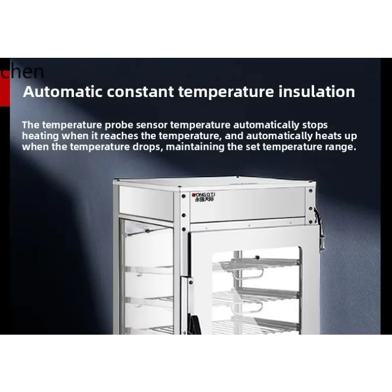 steamer Commercial steamed buns machine Convenience store Electric glass insulation display cabinet Steamer