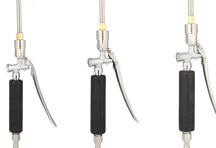 

High Pressure Washer Spray-Gun Comes With A 1/4-inch Quick-connect Extension Rod, Suitable For A Variety Of Cleaning Scenarios