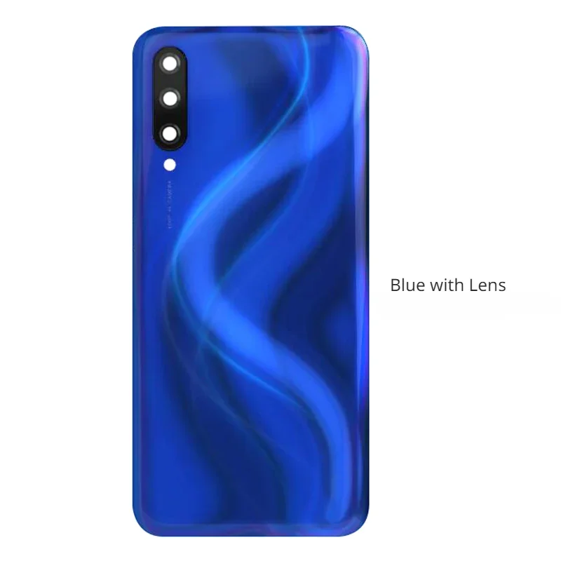 Rear Door Housing Back Case For Xiaomi Mi A3 M1906F9SH M1906F9SI Back Glass Battery Cover with Camera Lens