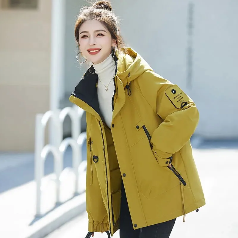 Interchange Jacket 2024 Spring and Autumn New Jacket American Stormtrooper Hooded Work Jacket Female And Men Outwear VintageCoat