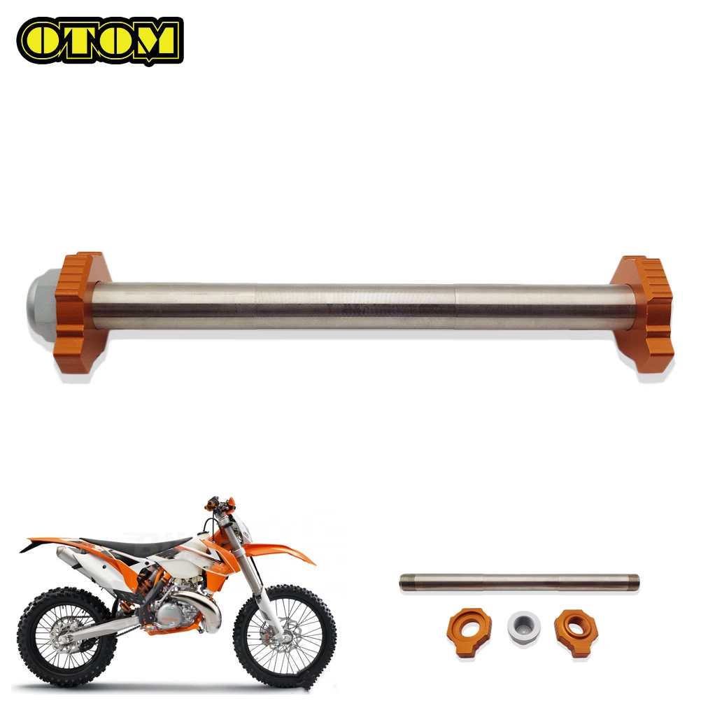 

Motorcycle For KTM HUSQVARNA Rear Wheel Hub Axle With Block Nut EXC250 EXCF350 SXF450 SX125 XC300 EXC525 FC250 FE450 TE125 TE300