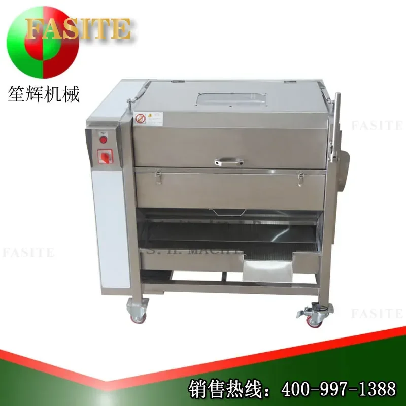 For Commercial Potato Sweet Potato Ginger Peeling Machine Stainless Steel Hair Roller Cleaning Peeler High Efficiency