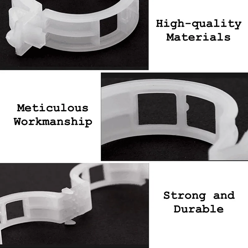 أداة دعم خطاف طماطم الحديقة ، مشبك نبات ، شجرة عنب ، وصلة قوس بلاستيك ، مشبك ربط ، 50-arding