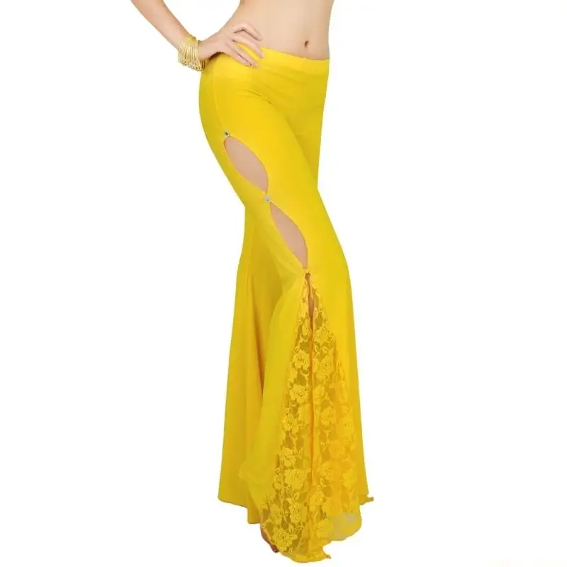 31BF Practical Nylon Belly Dance Leggings Quick Drying Performances Dance Outfit