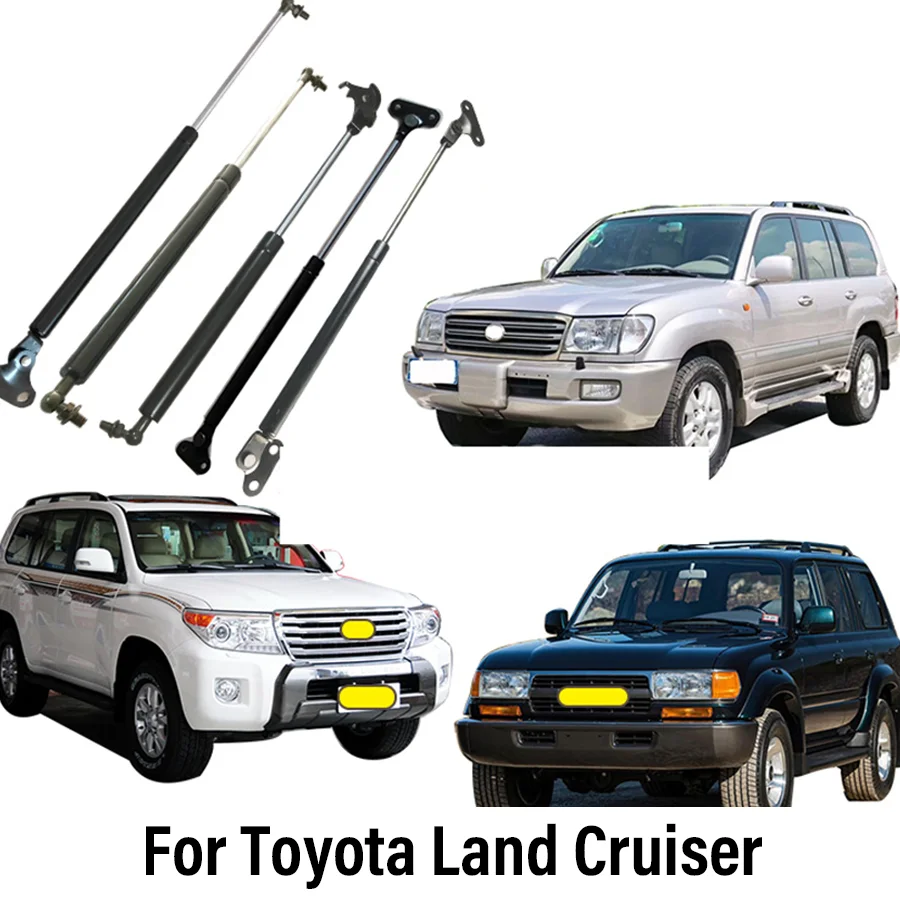 Wooeight 1Pc Boot Gas Spring Lift Support Rod Bar For Toyota Land Cruiser Prado LC80 LC100 LC200 Trunk Gas Springs Lift Struts