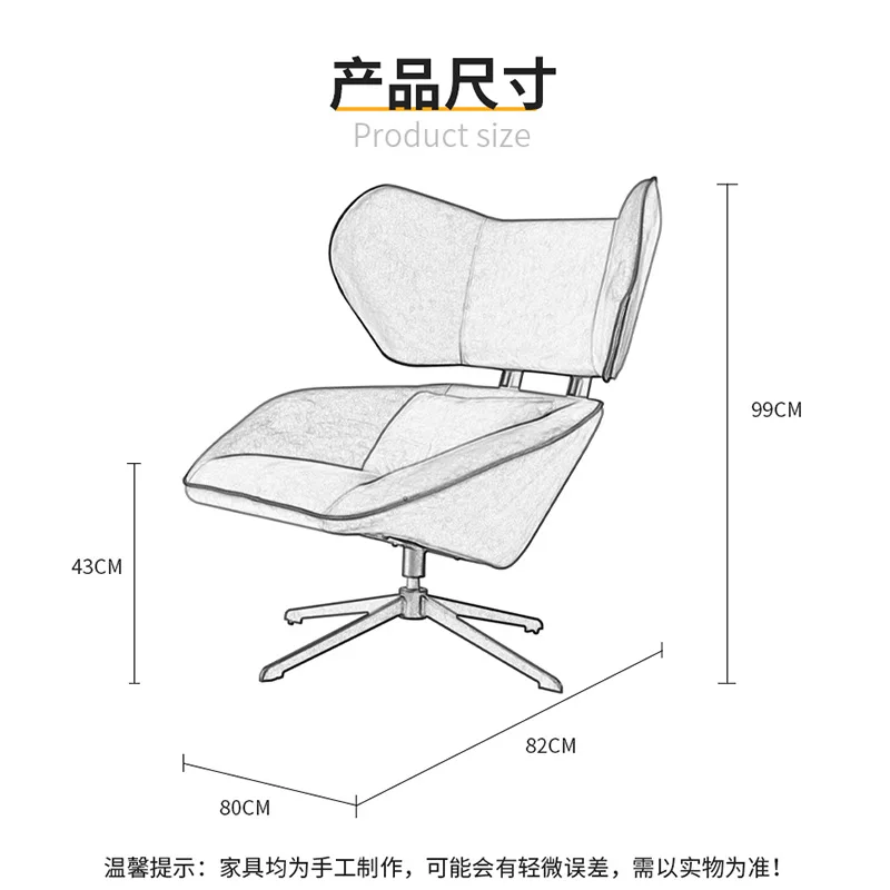 كرسي فردي بسيط للترفيه كرسي دوار ألف طائر شبكة من الحديد المطاوع لغرفة المعيشة كرسي نمر فاخر خفيف إيطالي #4