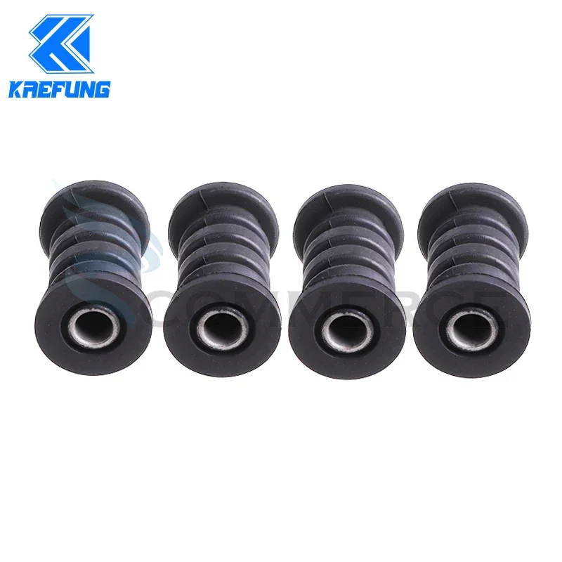 مخمد مطاطي هزاز معلق ، ذراع تأرجح ، جلبة مثبتة لـ ATV ، UTV ، عربات التي تجرها الدواب ، رباعية ، دراجة ، أجزاء كم تخميد ، 26x52x10 ، 4