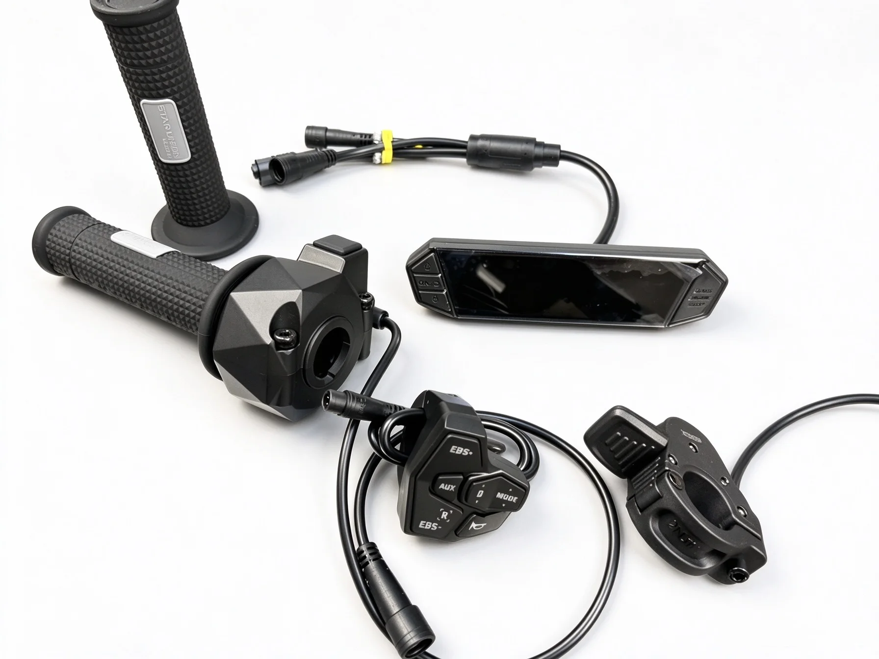 Ventus VTB V9600 Controller Parts For Version 1.6 Before May 2025：Throttle Grip，Display，Combination Switch，Regen Brake