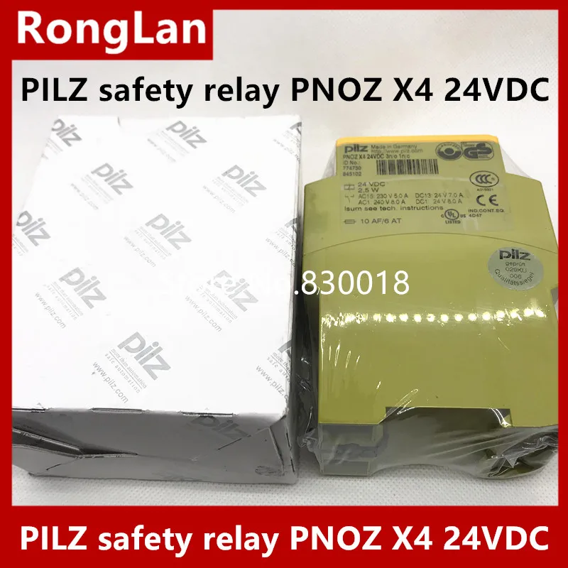 New original authentic PILZ safety relay PNOZ X4 24VDC 3n / o 1n / c spot 774730