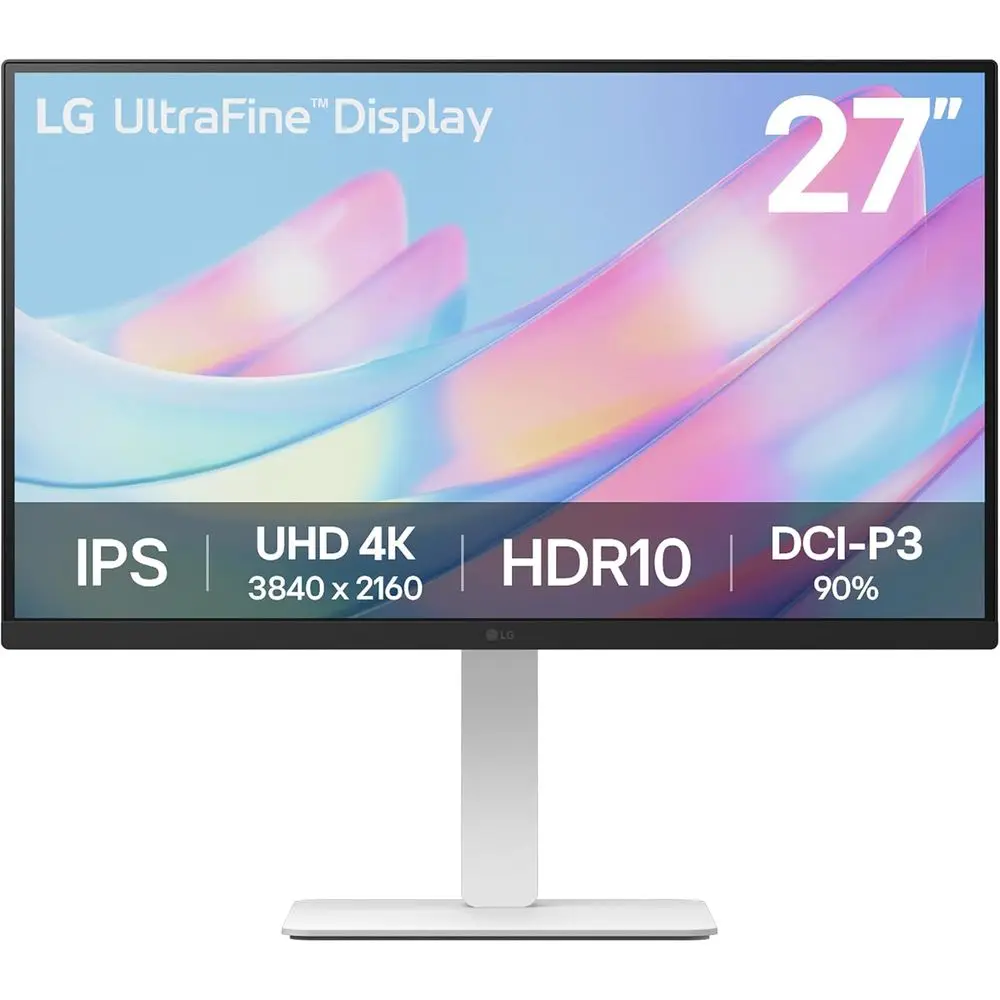 

27US550-W 27-дюймовый монитор Ultraine 4K UHD (3840 x 2160) IPS, 60 Гц, HDR10, Reader e, HDMI, DisplayPort, регулировка по высоте/поворот/наклон/подставка