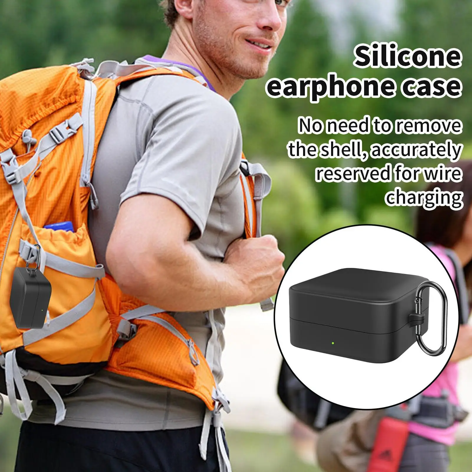 ل Timekettle W4 Pro حافظة لسماعات الأذن حافظة واقية من السيليكون سماعة أذن لاسلكية غطاء مضاد للسقوط حامي محمول