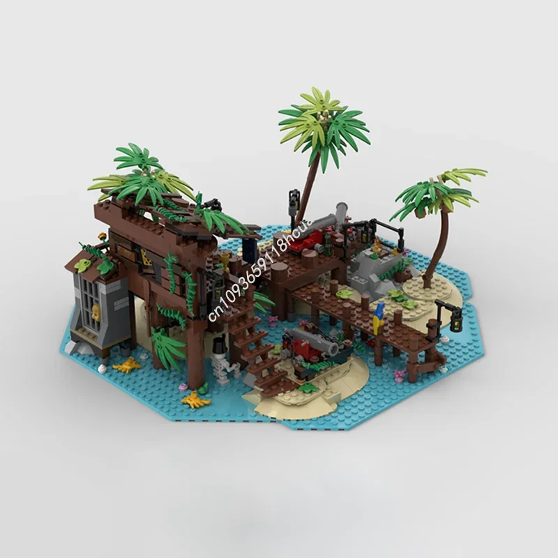 878PCS MOC Pirate A Alternative Build For The 