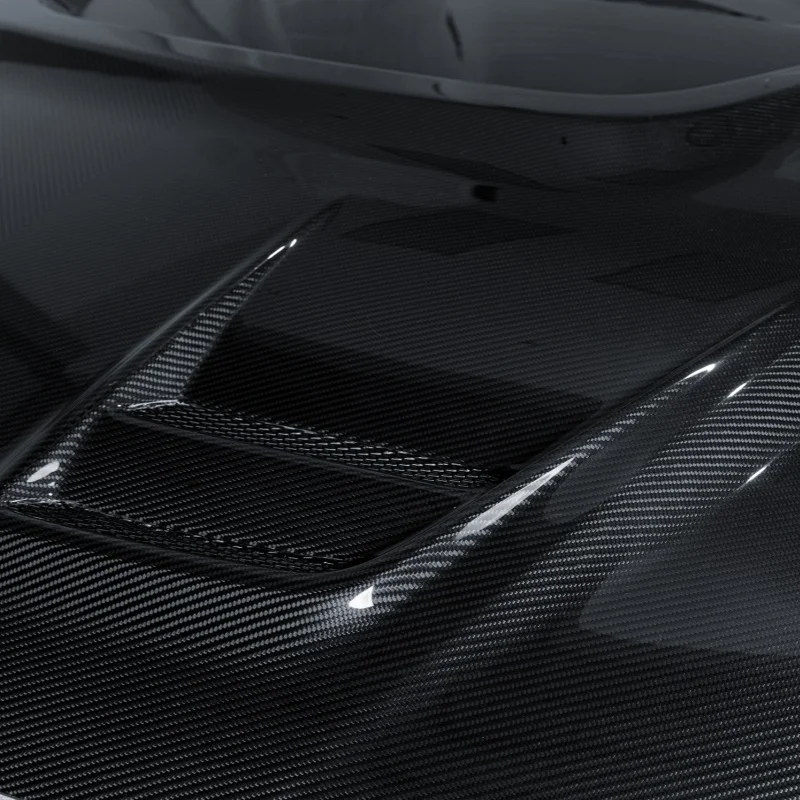 غطاء المحرك الأمامي لـ M2 G87 ترقية PK Style طقم غطاء المحرك من ألياف الكربون الجافة طقم تعديل الهواء
