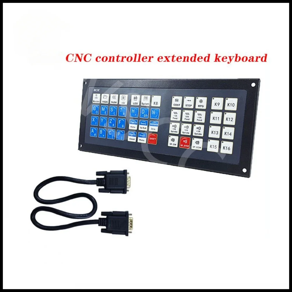 CNC machining and engraving new Mach3 USB offline controller M350/DDCS-EXPERT 3/4/5 axis CNC controller keyboard keys M3K