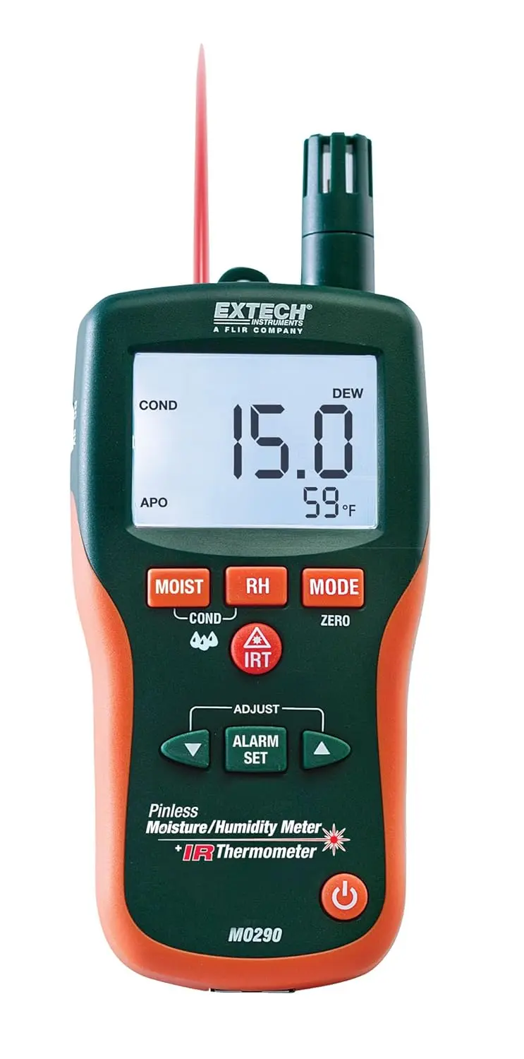 Moisture Meter and Ir Thermometer Compact Thermal Camera, Inspection Tool for Electrical/Mech