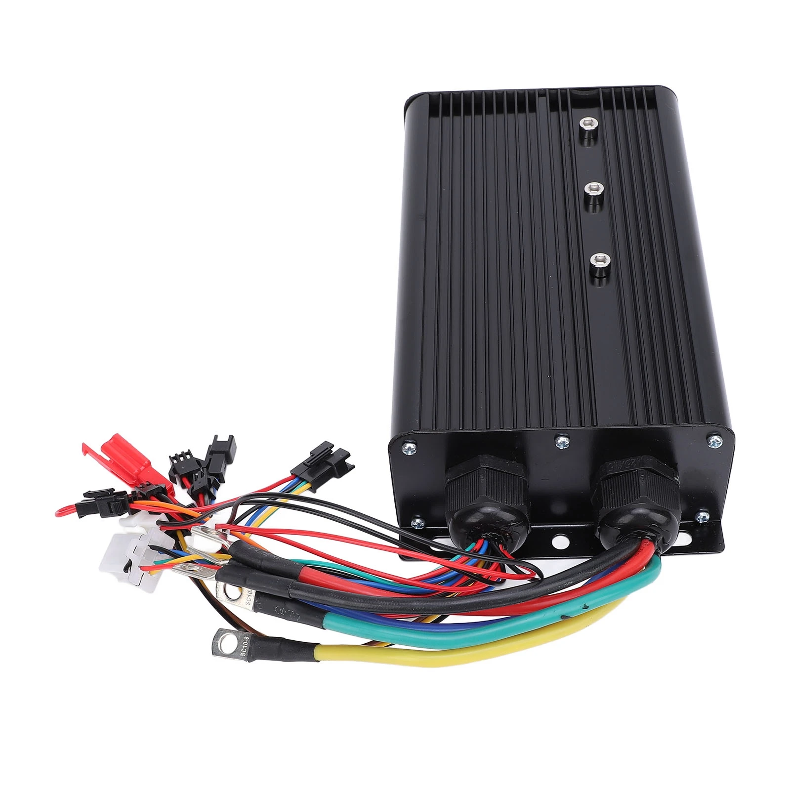 Controlador de Bicicleta Eléctrica 72V 80A 5000W, Controlador de Motor de Velocidad para Scooter Eléctrico de Aleación de Aluminio