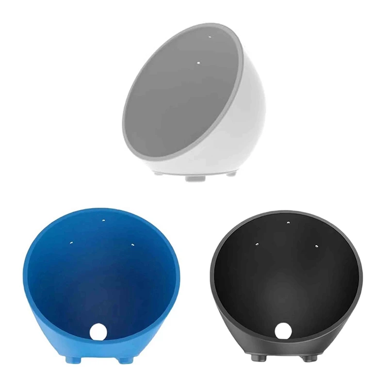 Silicone Protective Case For Amazon Echo Spot (2024 Release) With Dustproof & Drop-Proof Protective Case-A22K