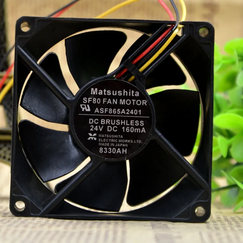 

Original CPU Fan for ASF865A2401 24V 160MA 8025 Cooling Fan 80*80*25mm