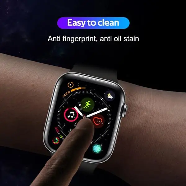 Screen Protector film For Apple Watch ultra 2 49mm 45mm 41mm 44mm 40mm 42mm 38mm HD Hydrogel accessories series 9 8 7 6 5 4 3 Se