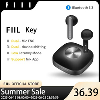 FIIL Key Global Version Bluetooth 5.3 Wireless Headphones TWS Dual-Mic ENC Earbuds Low Latency Mode  Earphones