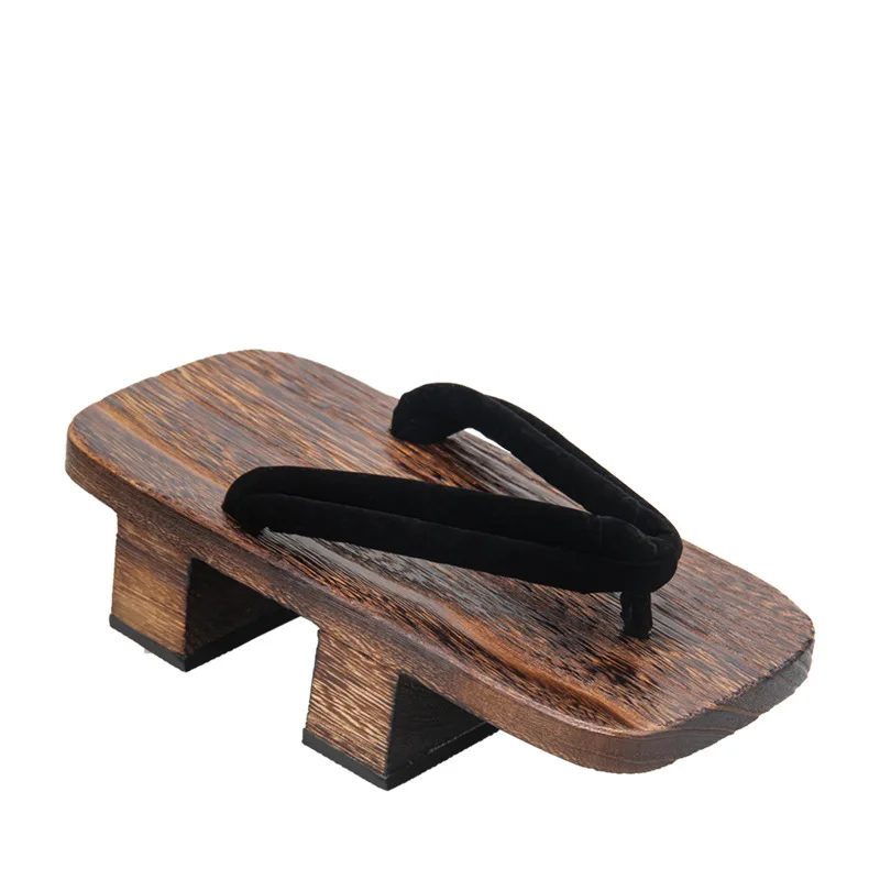 Japanese Traditional Geta Clogs for Men Women Wooden Flip Flops Sandals Cosplay Shoes Kimono Yukata Footwear