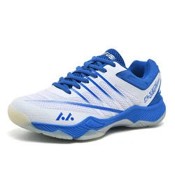 Men Women Badminton Shoes Outdoor Breathable Ladies Gym Training Sneakers White Green Man Tennis Shoes Trainer Plus Size