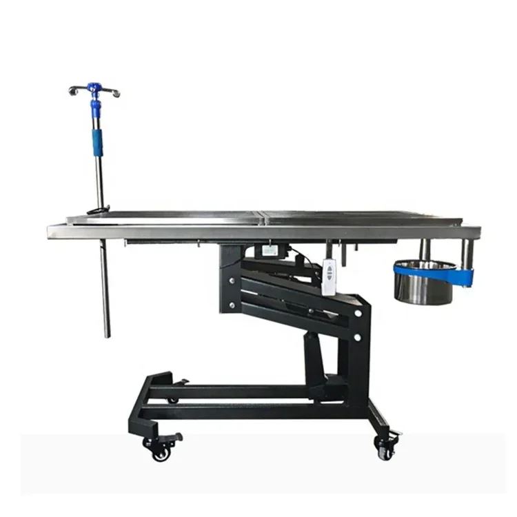 EUR VET Reliable Quality Hydraulic Lifting Veterinary Operation Table Veterinary Equipment Pet Clinic Examination Table