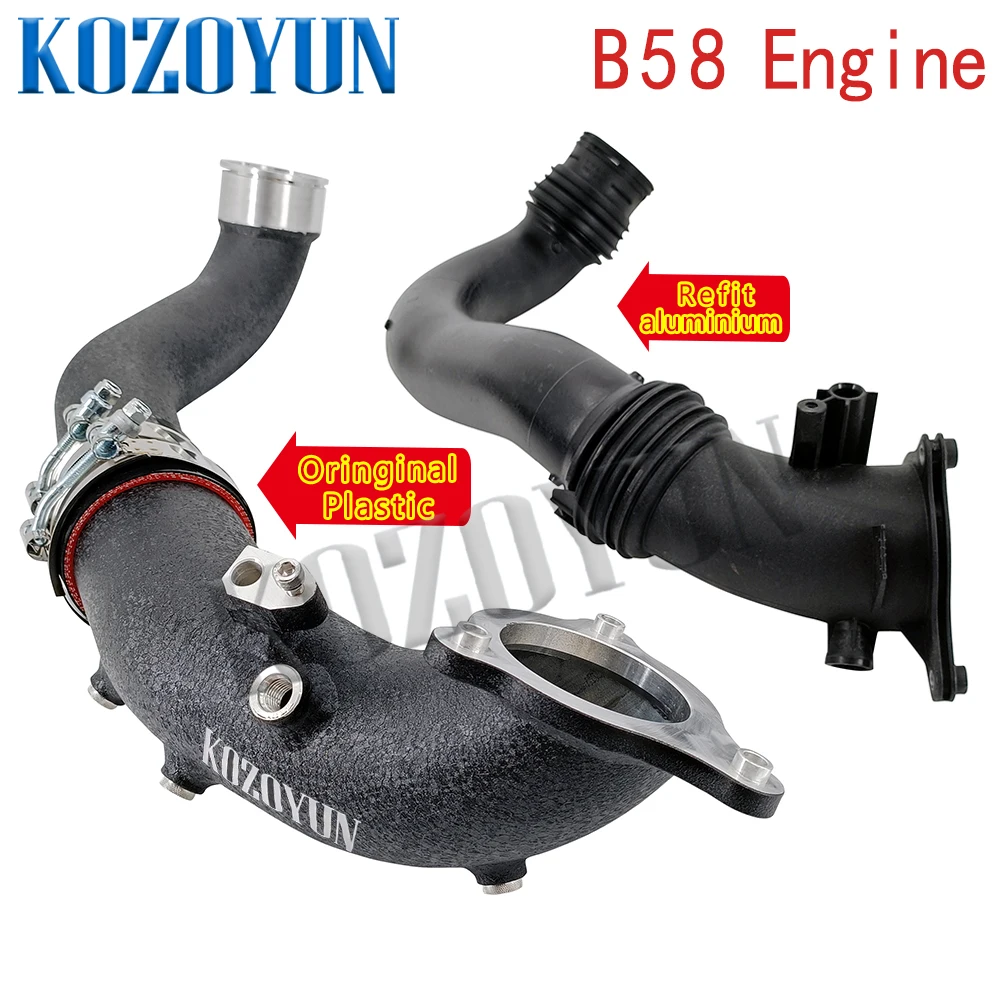 Kit de tubo de carregamento de entrada de tubo de carga para BMW B58 M140ix M240ix 340ix 440ix 16-18