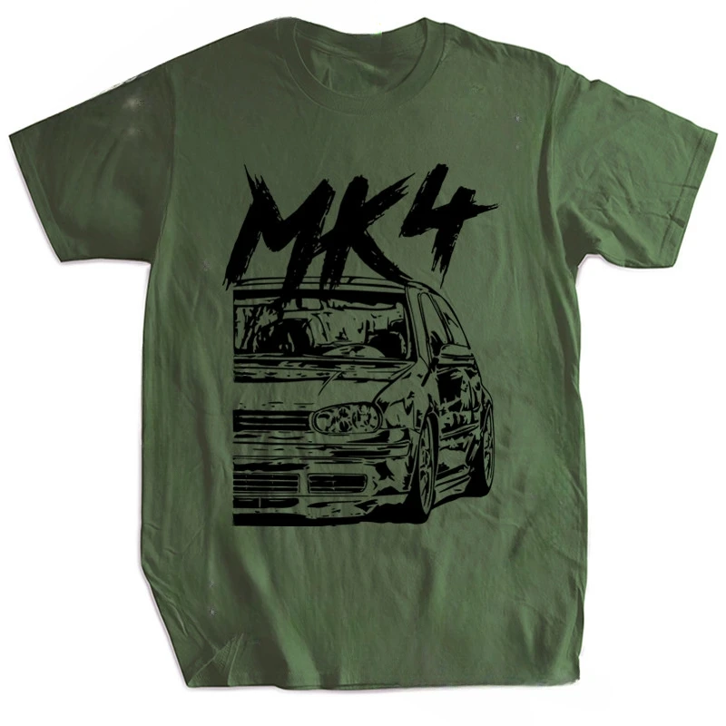 Cheavyweight streetwear anime T-shirt Euro size TOPS MK4 4 y Style 4 enthusiast 4 tee-shirt men top tees