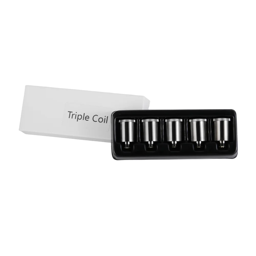 Longmada Original Triple Coils for A4/B4 Glass Heating Element Accessory(1Set - 5Pcs)